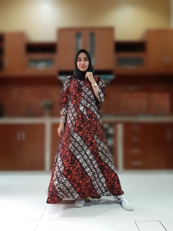 Gamis Brokat Simple