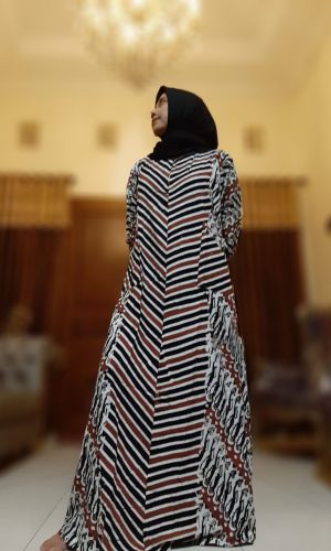 Motif Gamis Terbaru