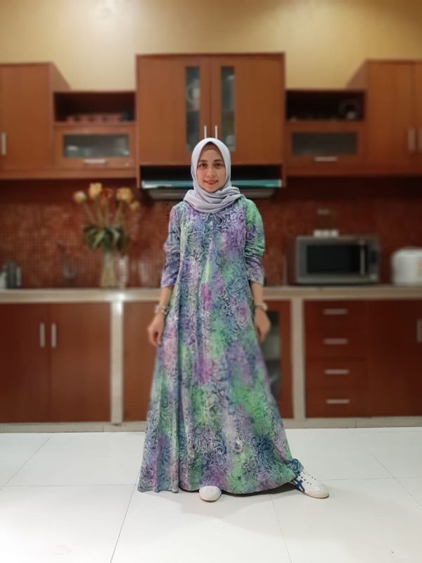 Gamis Rempel Kombinasi