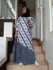 Desain Gamis Batik Keren